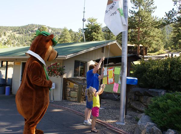 Yogi Bear Flag